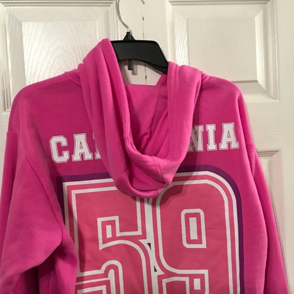 Barbie Zipper Hooded Jacket Women's Small - Picture 5 of 7